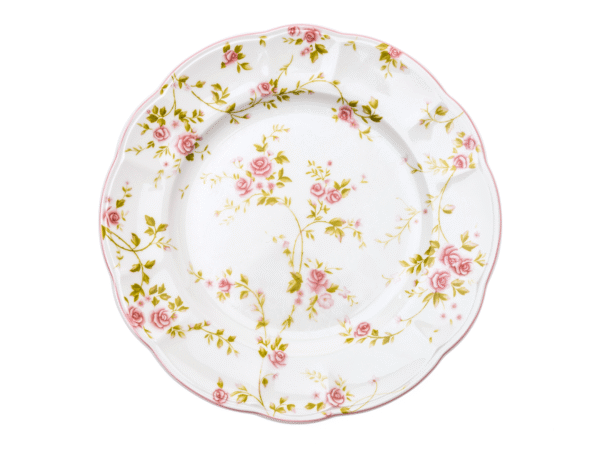 Vintage Floral Porcelain Plate