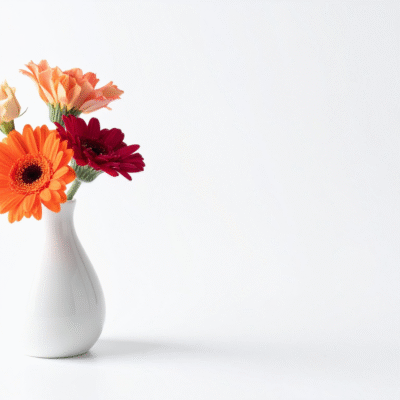 11 Minimalist Matte White Ceramic Vase