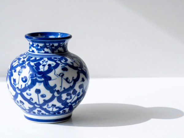 Classic Blue & White Porcelain Pot