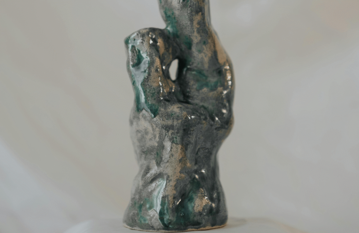 Abstract Handmade Ceramic Sculpture