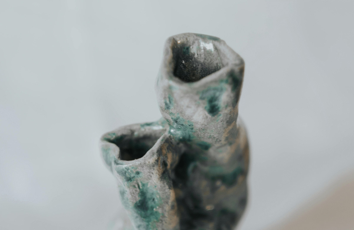 Abstract Handmade Ceramic Sculpture