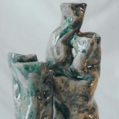 Abstract Handmade Ceramic Sculpture
