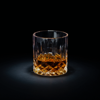 Crystal-Cut Glass Tumbler