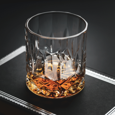 Crystal-Cut Glass Tumbler
