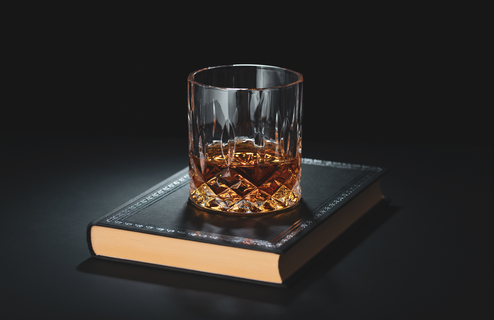 Crystal-Cut Glass Tumbler