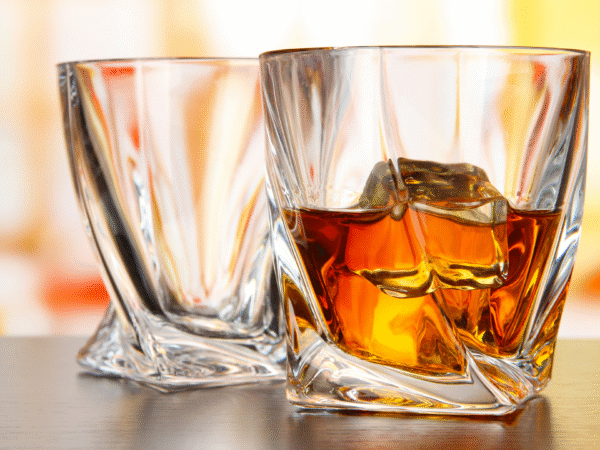 Modern Twist Tumbler Glass