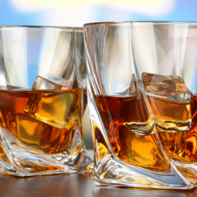 Modern Twist Tumbler Glass