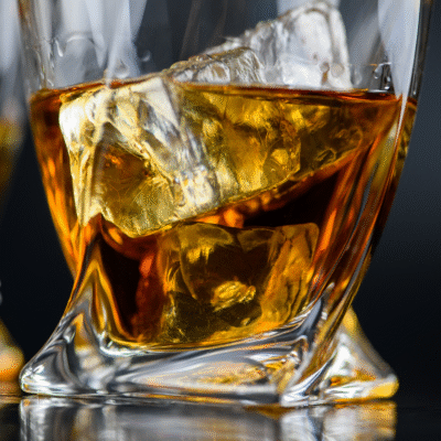 Modern Twist Tumbler Glass