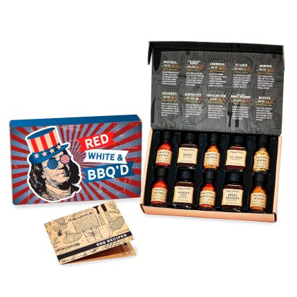 4th of July BBQ Rubs and Sauce Gift Box