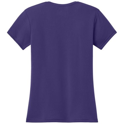 Women’s Purple Cooling Performance Short Sleeve T-Shirt